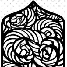 StudioLight Stencil Swirl