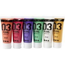 A color verf 03 metallic 6x20ml