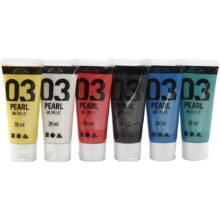 A color verf 03 metallic 6x20ml
