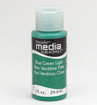 Decoart verf Blue Green Light