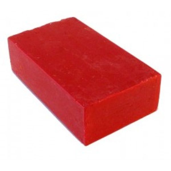 Encaustic wasblokje 02 vermiljoen