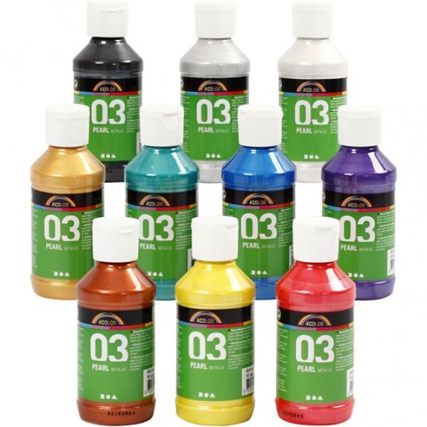 A color verf 03 metallic 10x120ml