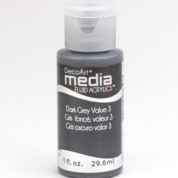 Decoart verf Dark Grey value 3